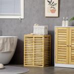 TRUUSK Bamboe Wasmand 63 L - Met Deksel - Uitneembare Waszak, Huis en Inrichting, Verzenden