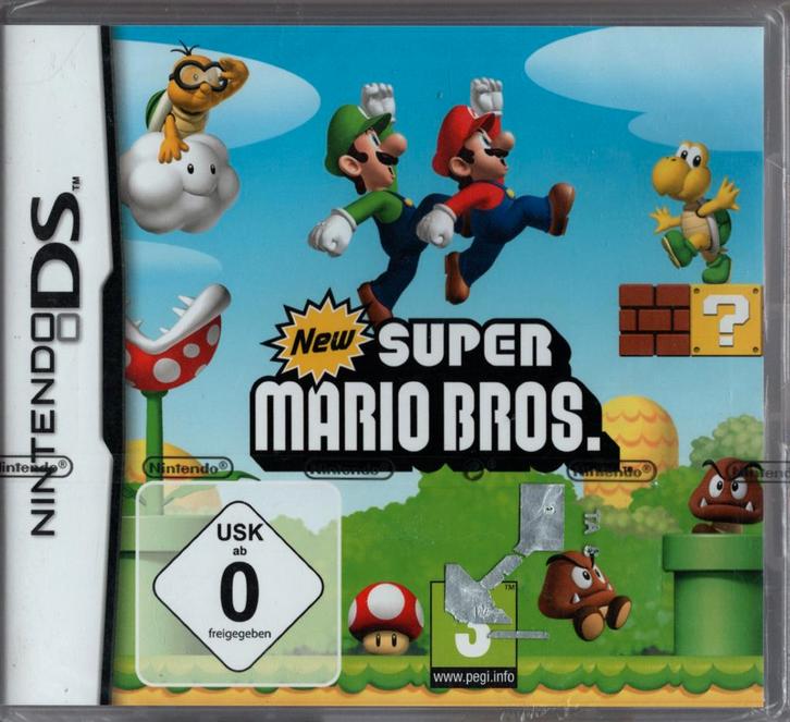 DS New Super Mario Bros. (Geseald), Spelcomputers en Games, Games | Nintendo DS, Nieuw, Verzenden
