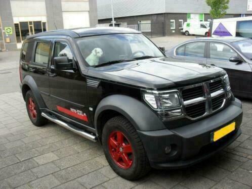 Dodge Nitro sidebar / sidebars 70 mm met steps (SALE), Auto diversen, Auto-accessoires, Nieuw, Ophalen of Verzenden