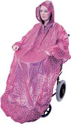 Aidapt - rolstoel poncho - met mouwen - roze - one size fitt, Diversen, Nieuw, Verzenden