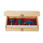 Silverline paneelfreesset 1/2 inch schacht - gehard staal..., Ophalen of Verzenden, Nieuw