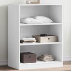 vidaXL Kledingkast 77x48x102 cm bewerkt hout wit, Kleding | Dames, Verzenden, Nieuw