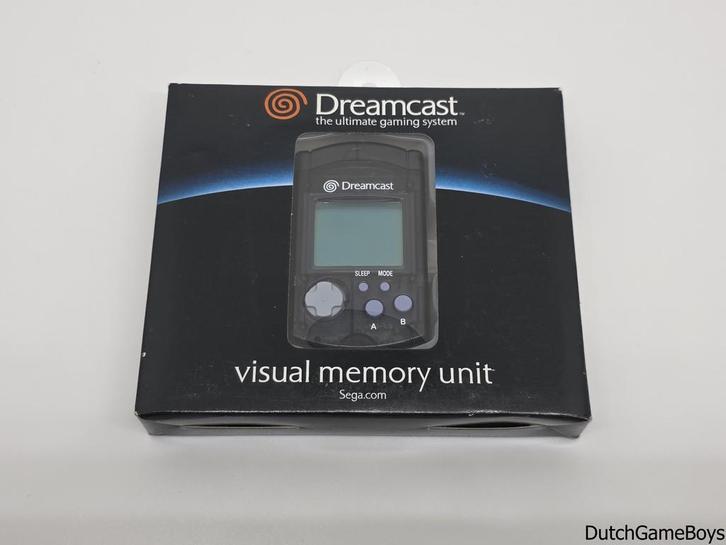 Sega Dreamcast - VMU - Clear Black - Boxed - NEW, Spelcomputers en Games, Spelcomputers | Sega, Gebruikt, Verzenden