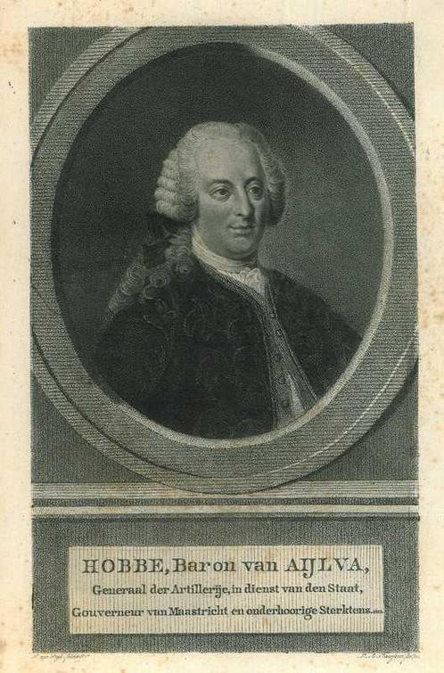 Portrait of Hobbe Esaias van Aylva, Antiek en Kunst, Kunst | Etsen en Gravures