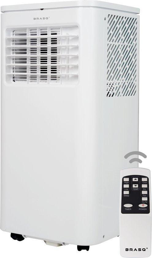 Tweedekans | BRASQ 3-in-1 Mobiele airco met, Audio, Tv en Foto, Afstandsbedieningen, Zo goed als nieuw, Ophalen of Verzenden