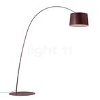 Foscarini Twiggy Booglamp LED, bourgondisch rood - MyLight, Huis en Inrichting, Lampen | Vloerlampen, Verzenden, Nieuw