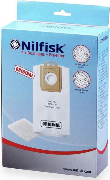 Nilfisk Select Stofzuigerzakken – 4 Stuks + Filter – ... beschikbaar voor biedingen