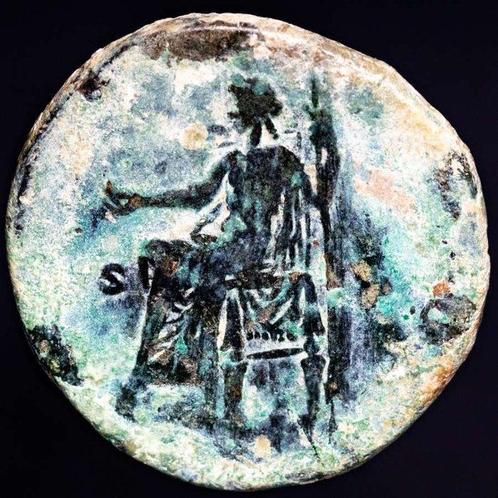 Romeinse Rijk. Lucilla (Augusta, AD 164-182/3). Sestertius, Postzegels en Munten, Munten | Europa | Niet-Euromunten