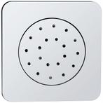 Inbouw verstelbare zijdouche vierkant 135x135 ABS chroom, Ophalen of Verzenden, Nieuw, Chroom, Kraan