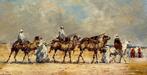Mikhail Kraiev (1957) - Caravane dans le Désert -