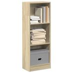 vidaXL Boekenkast 40x24x109 cm bewerkt hout sonoma, Huis en Inrichting, Kasten | Boekenkasten, Verzenden, Nieuw, Overige houtsoorten