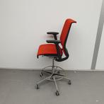 Steelcase Think hoge werkstoel - oranje stof, Huis en Inrichting, Bureaus, Nieuw, Ophalen of Verzenden