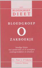 Bloedgroep O zakboekje 9789032508869 P. DAdamo, Verzenden, Gelezen, P. D'Adamo