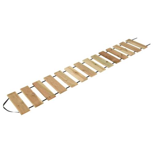 vidaXL Tuinpad oprolbaar 50x300 cm geïmpregneerd grenenhout, Doe-het-zelf en Verbouw, Vloerdelen en Plavuizen, Nieuw, Verzenden