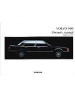 1992 VOLVO 960 INSTRUCTIEBOEKJE ENGELS