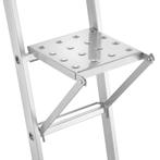 Ladderbankje - ladder sport - staal - 26x26 cm - tot 150 kg, Ophalen of Verzenden, Nieuw