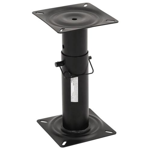 vidaXL Bootstoelpoot verstelbaar 28-45,5 cm staal, Watersport en Boten, Bootonderdelen, Nieuw, Verzenden