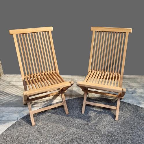 Tuinstoel Opvouwbaar Set van 2, Tuin en Terras, Tuinstoelen, Nieuw, Ophalen of Verzenden