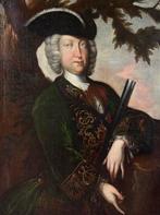 Europese school (XVIII) - Retrato de joven noble, Antiek en Kunst