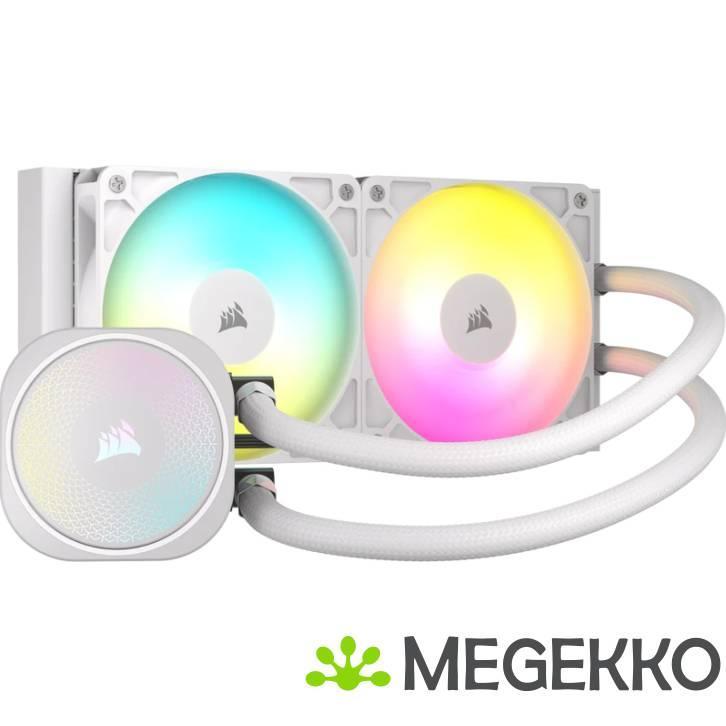 Corsair Nautilus 240 RS ARGB White, Computers en Software, Computerkoelers, Nieuw, Verzenden