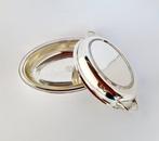 Serveerschaal - Antique Silver-Plated Entree Dish -