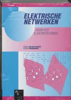 9789055742622 | Elektrische netwerken voor HTO Elektrotec..., Boeken, Verzenden, Nieuw