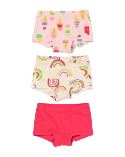 HEMA Kinderboxers regenboog - 3 stuks multi, Kleding | Dames, Overige Dameskleding, Nieuw, Verzenden