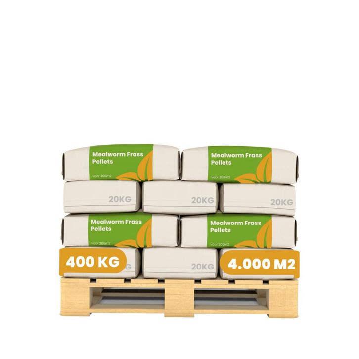 Meelworm Frass - Insectenmest korrels (20x = 400Kg – Voor, Tuin en Terras, Aarde en Mest, Mest, Verzenden