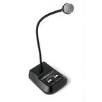 BM PA Microphone desktop stand with dynamic microphone and, Ophalen of Verzenden, Nieuw