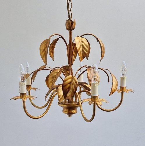 Exceptionele Bladeren Chandelier in manner of Maison Baguès, Antiek en Kunst, Curiosa en Brocante