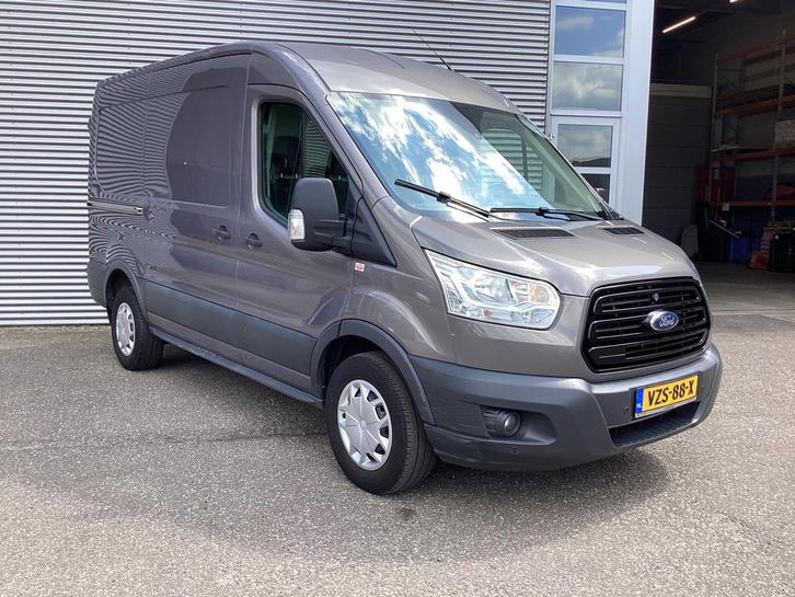 Ford Transit 350 2.0 TDCI 170 pk Aut. L2 EXPORT Carplay/ Cam, Auto's, Bestelauto's, Onderhoudsboekje, Lease, Automaat, Overige kleuren