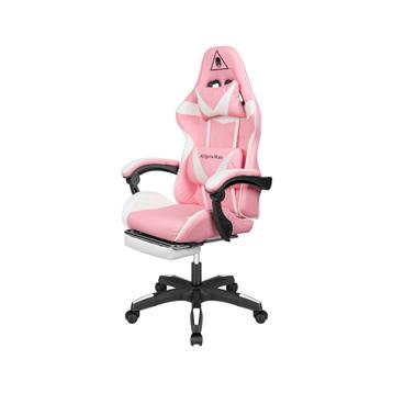 Gamestoel - bureaustoel - GX-150 - White Pink + massage beschikbaar voor biedingen
