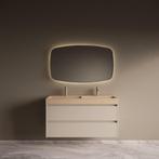 Badmeubelset Riga Travertin met Wastafel 120 cm Kasjmier, Ophalen of Verzenden, Nieuw, Bad