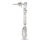 Oorbellen - 14 karaat Witgoud, 14K witgouden 1.0ct diamanten, Sieraden, Tassen en Uiterlijk, Oorbellen, Nieuw
