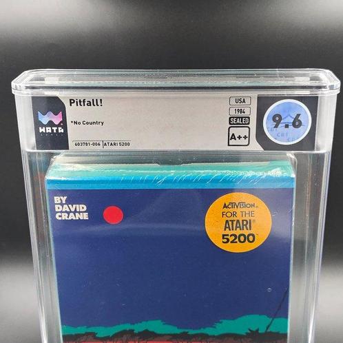 Atari, Activision - 5200 - Pitfall WATA 9.6 A++ Sealed -, Spelcomputers en Games, Spelcomputers | Overige Accessoires