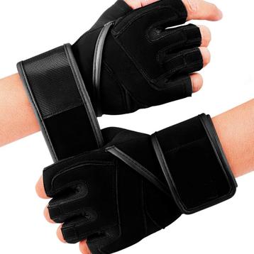 Fitnesshandschoenen met Polsbanden van 45 cm - Voor Mannen beschikbaar voor biedingen