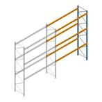 Gebruikte Dexion Speedlock palletstelling 4800x3450x1100 mm