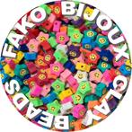 Fako Bijoux® - Klei Kralen Sterretjes Smiley / Emoji -, Verzenden, Nieuw
