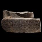 Oud-Egyptisch Graniet Belangrijk sculptuurbasis voor de