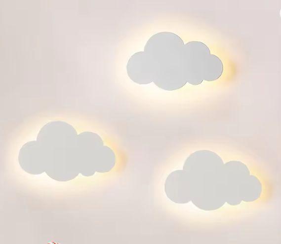 Wolk Wandlamp LED – Dimbaar & Decoratief, Huis en Inrichting, Lampen | Wandlampen, Nieuw, Verzenden