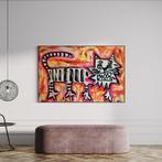 Timo Wedell - Serengeti Cat - XXL - Basquiat Style