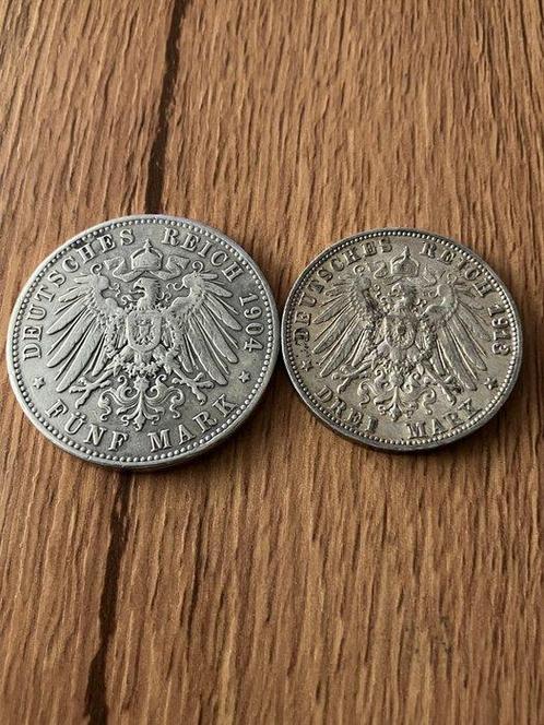 Duitsland, keizerrijk Otto Koenig von Bayern, Wilhelm II, Postzegels en Munten, Munten | Europa | Niet-Euromunten