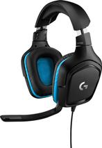 Logitech G432 - Gaming Headset - Zwart & Blauw - PC, Nieuw, Verzenden