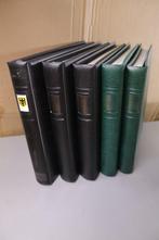 Wereld - 5 lege Lindner ringbanden met elk 30 PSII bladen =, Gestempeld