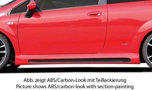 Rieger side skirt | Grande Punto (199): 10.05- - 3-drs., 5-d, Auto-onderdelen, Carrosserie en Plaatwerk, Nieuw, Fiat, Verzenden