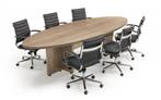 Executive ellips vergadertafel, 320x120cm, midden eiken, Zakelijke goederen, Kantoor en Winkelinrichting | Kantoormeubilair en Inrichting