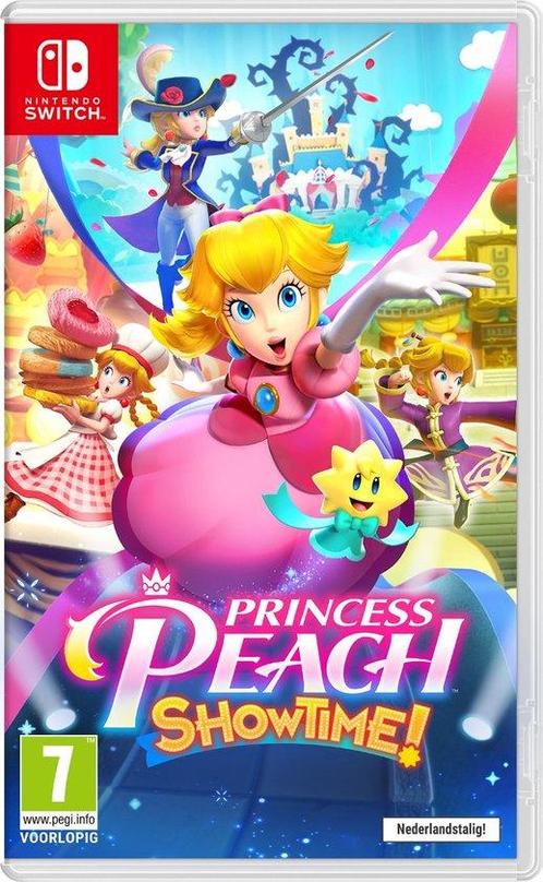 Switch Princess Peach: Showtime!, Spelcomputers en Games, Games | Nintendo Switch, Zo goed als nieuw, Verzenden