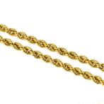 Halsketting - 18 karaat Geel goud, Sieraden, Tassen en Uiterlijk, Kettingen, Nieuw