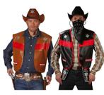 Bruine Cowboy Vest, Verzenden, Nieuw