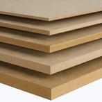 MDF platen 244x122 9mm / 12mm / 15mm / 18mm, Doe-het-zelf en Verbouw, Platen en Panelen, Nieuw, Overige materialen